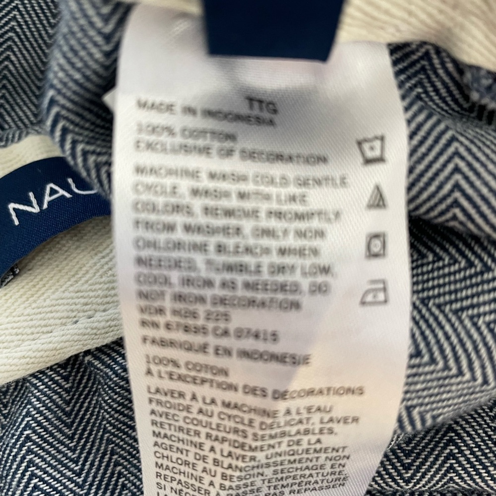 Nautica Mens Textured Pull-On Boardwalk Classic Fit Shorts Blue Size 2XL - Picture 6 of 7